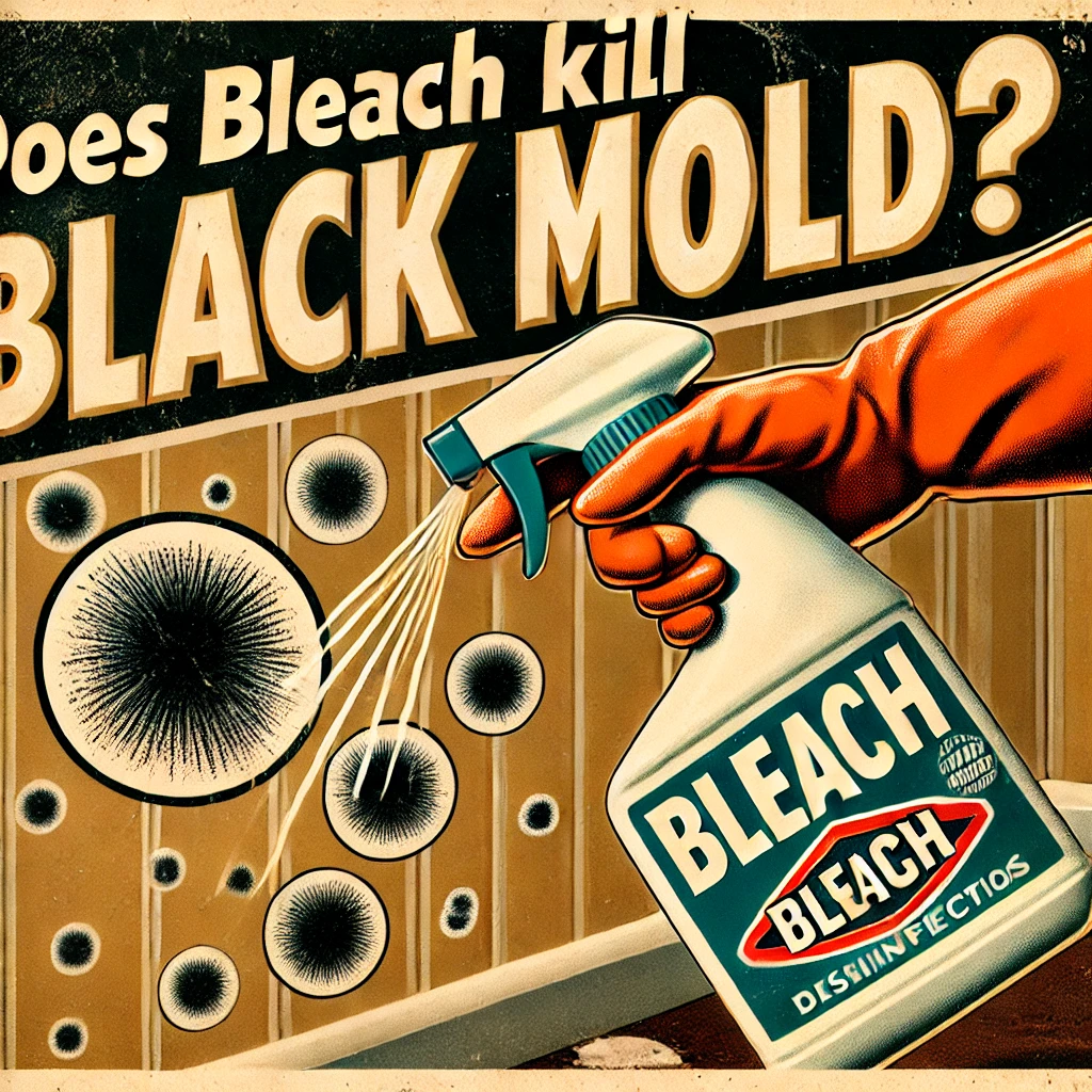 Does bleach kills balck mold